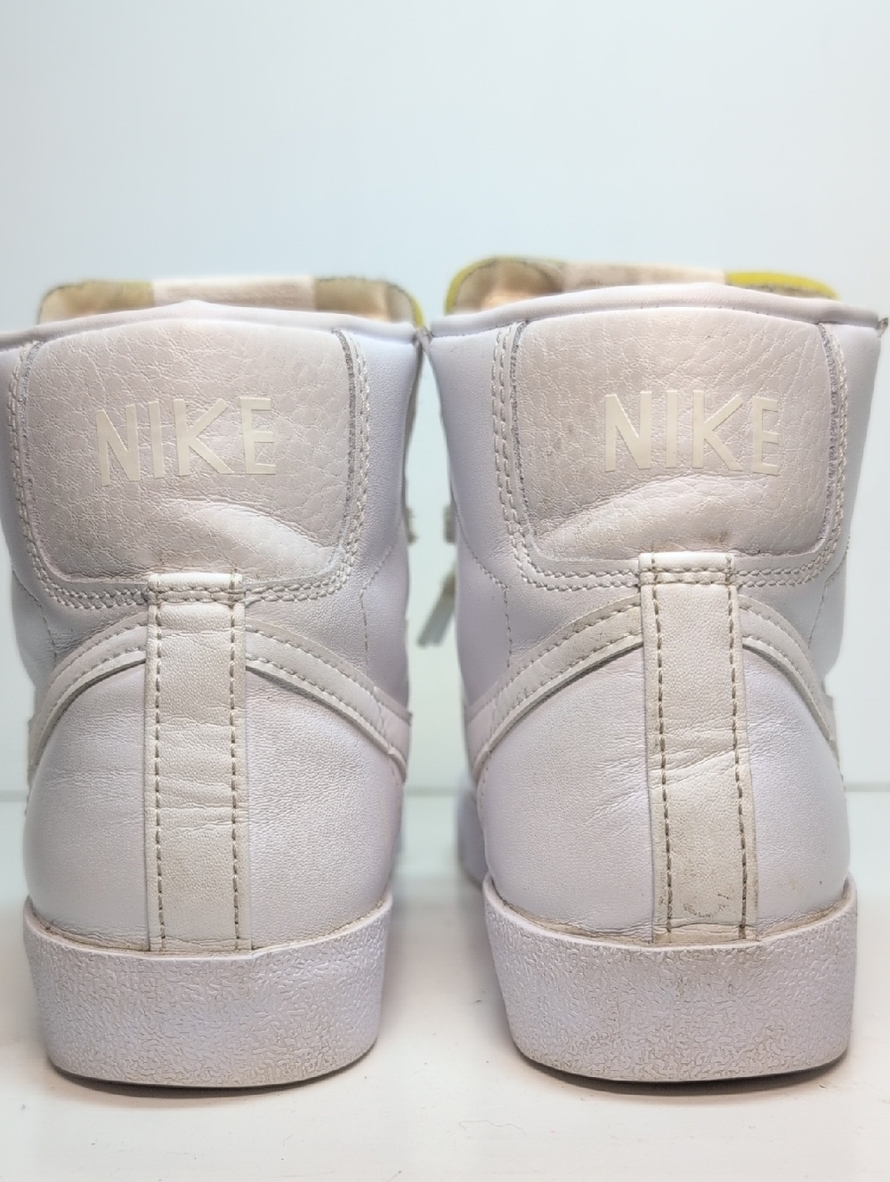 Nike Blazer mid 77 triple white high top sneakers womans size 5.5 EU 36 - Picture 4 of 14